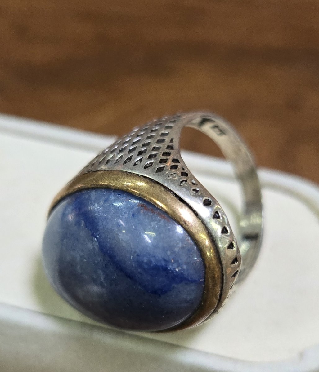 Bague style Baroque en argent-photo-5