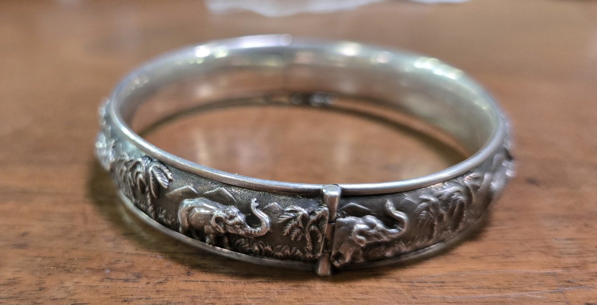 Bracelet bèrbére en argent-photo-4