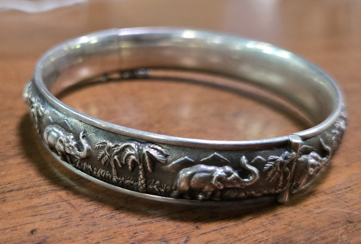 Bracelet bèrbére en argent-photo-5