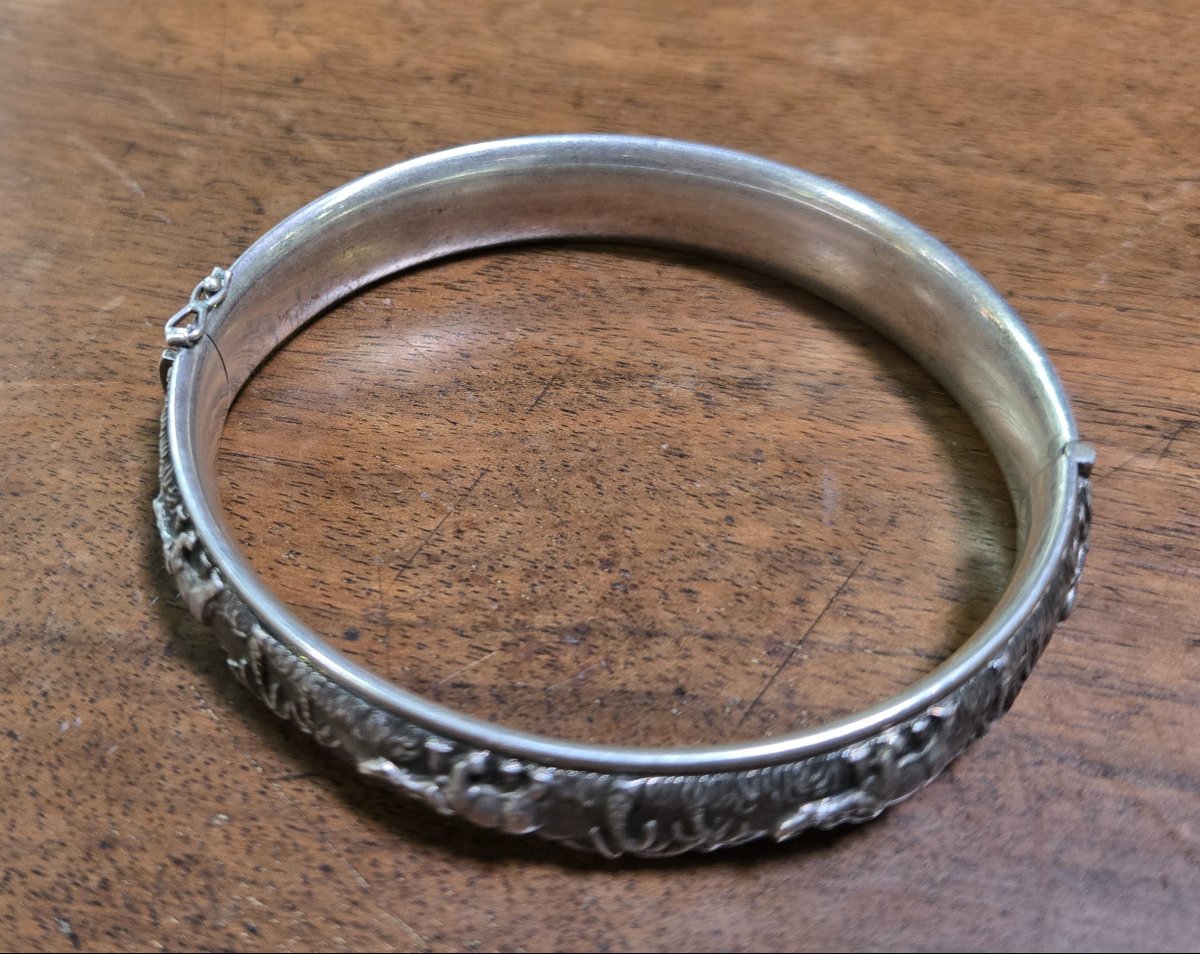 Bracelet bèrbére en argent-photo-6