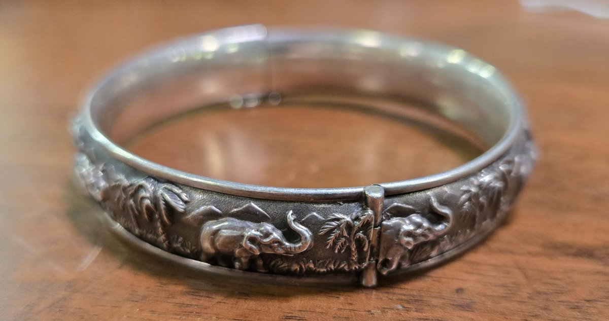 Bracelet bèrbére en argent-photo-7