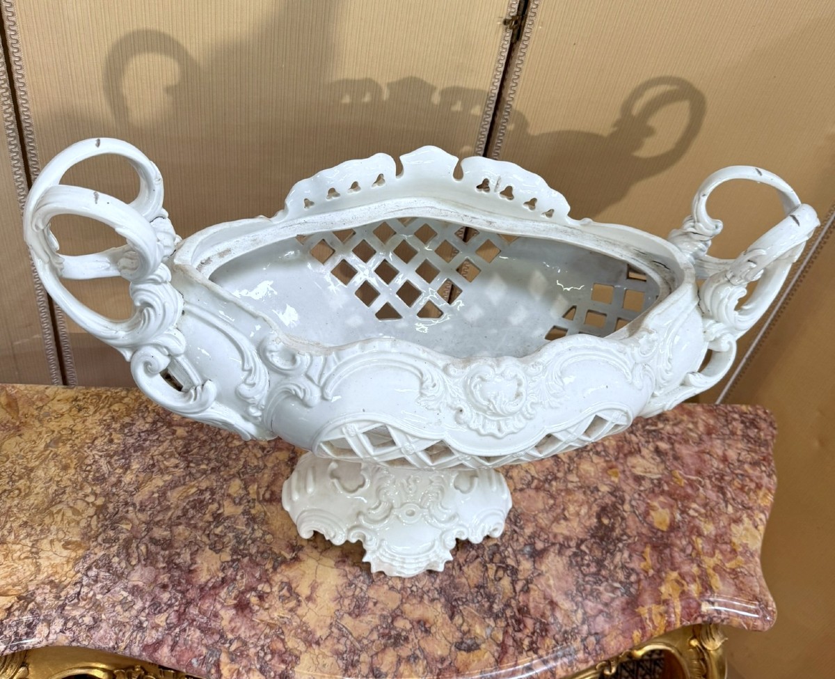 Huge Earthenware Table Centerpiece -photo-4