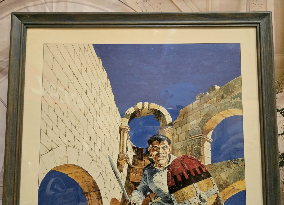 Hermann Poster - The Towers Of Bois-maury / Limited Edition-photo-1