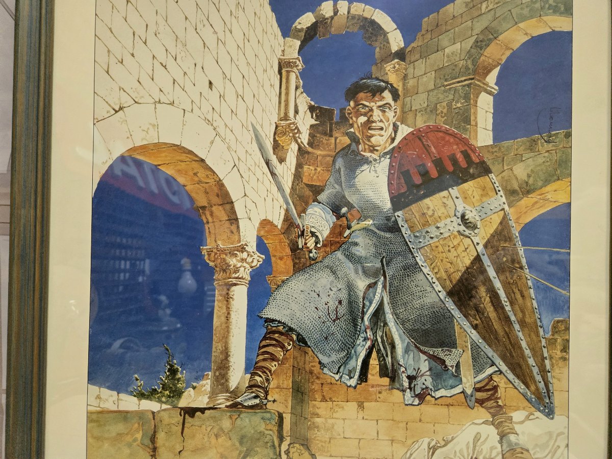Hermann Poster - The Towers Of Bois-maury / Limited Edition-photo-2