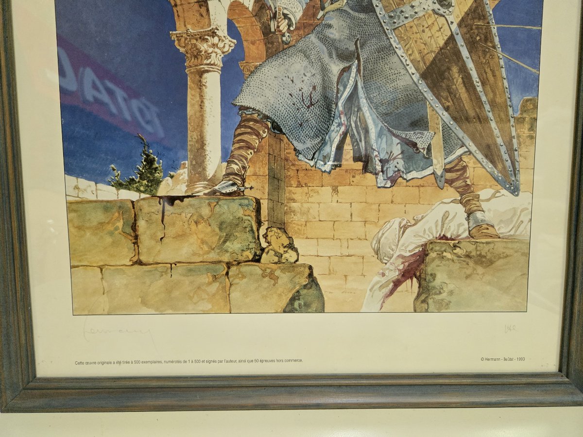 Hermann Poster - The Towers Of Bois-maury / Limited Edition-photo-3