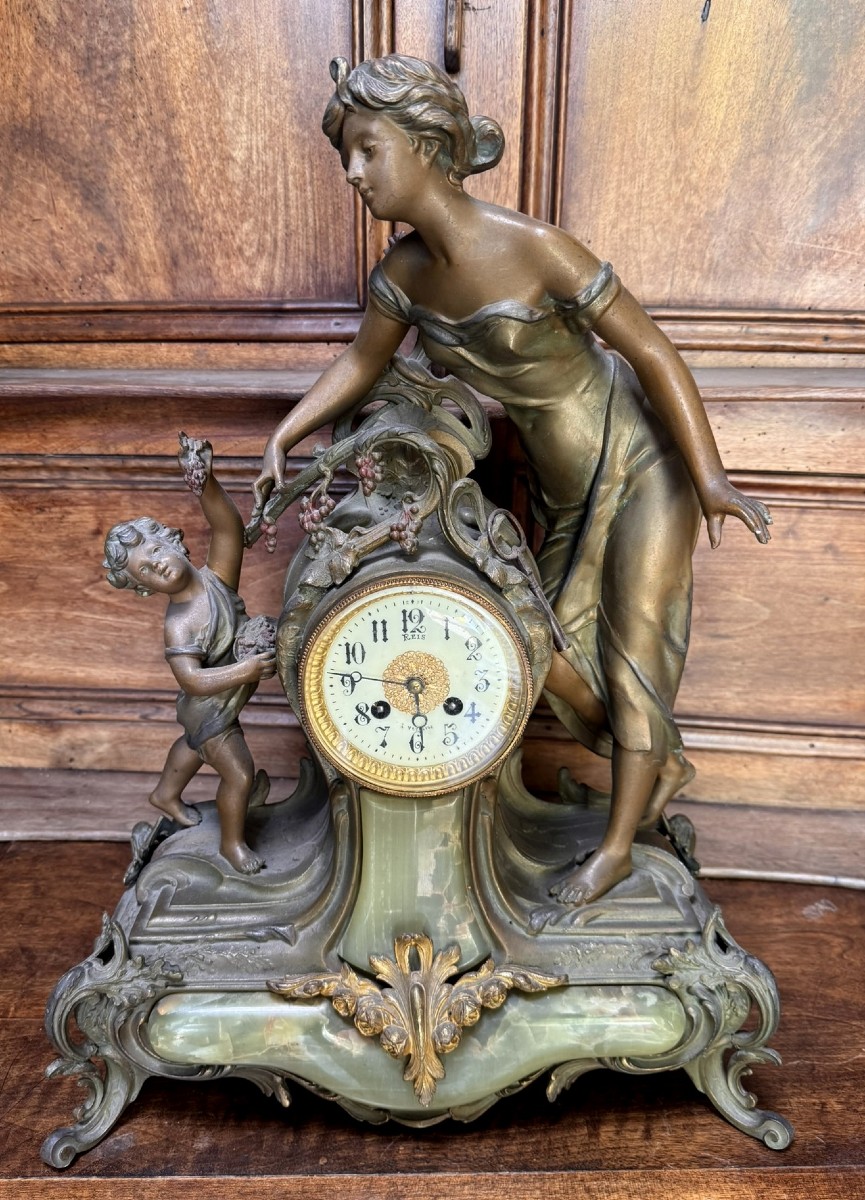 pendule époque Art Nouveau