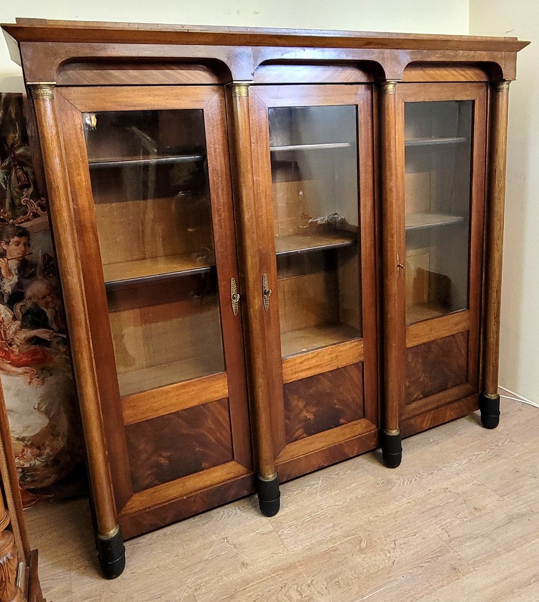 Empire Mahogany Bookcase-photo-2