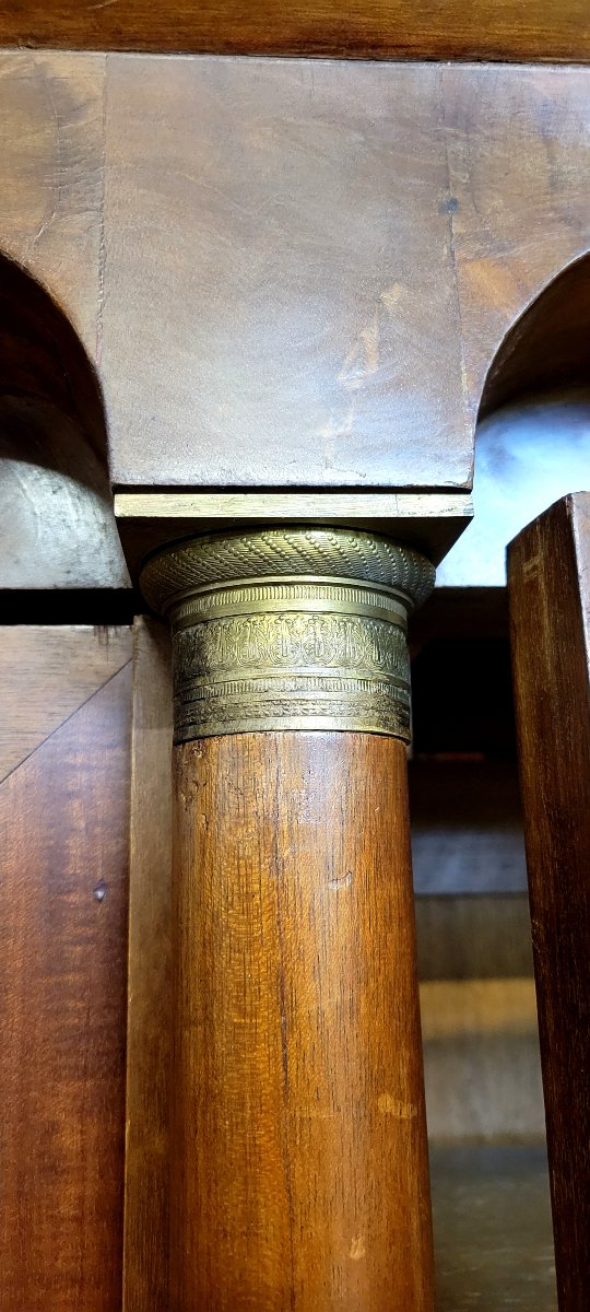 Empire Mahogany Bookcase-photo-3