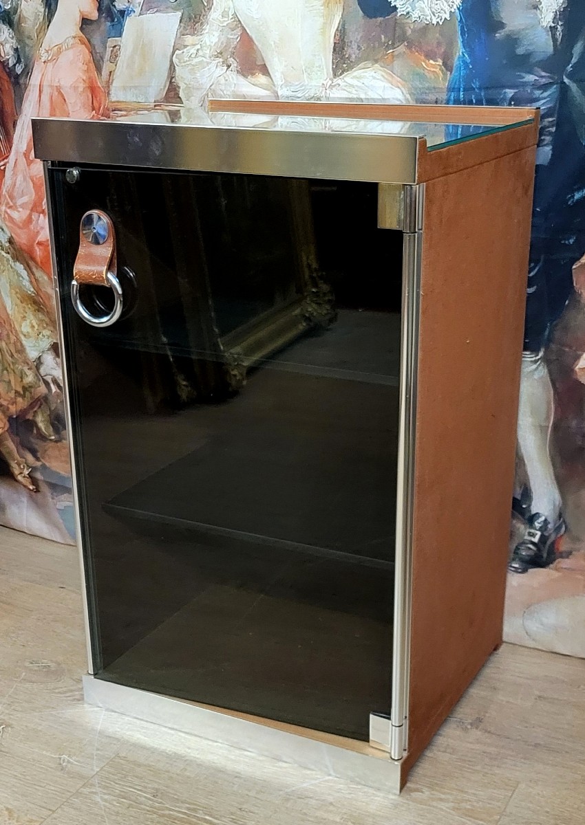 Guido FALESCHINI (XXe siècle) - Édition Mariani pour HERMES meuble une porte 1970'
