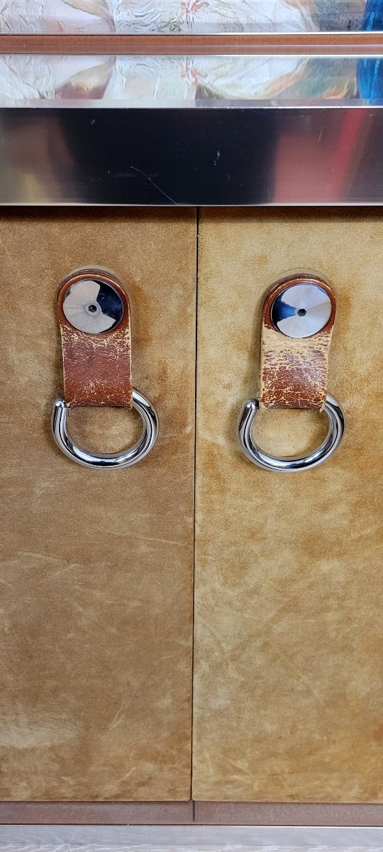 Guido Faleschini (20th Century) - Mariani Edition For Hermes Two-door Cabinet 1970'  -photo-4