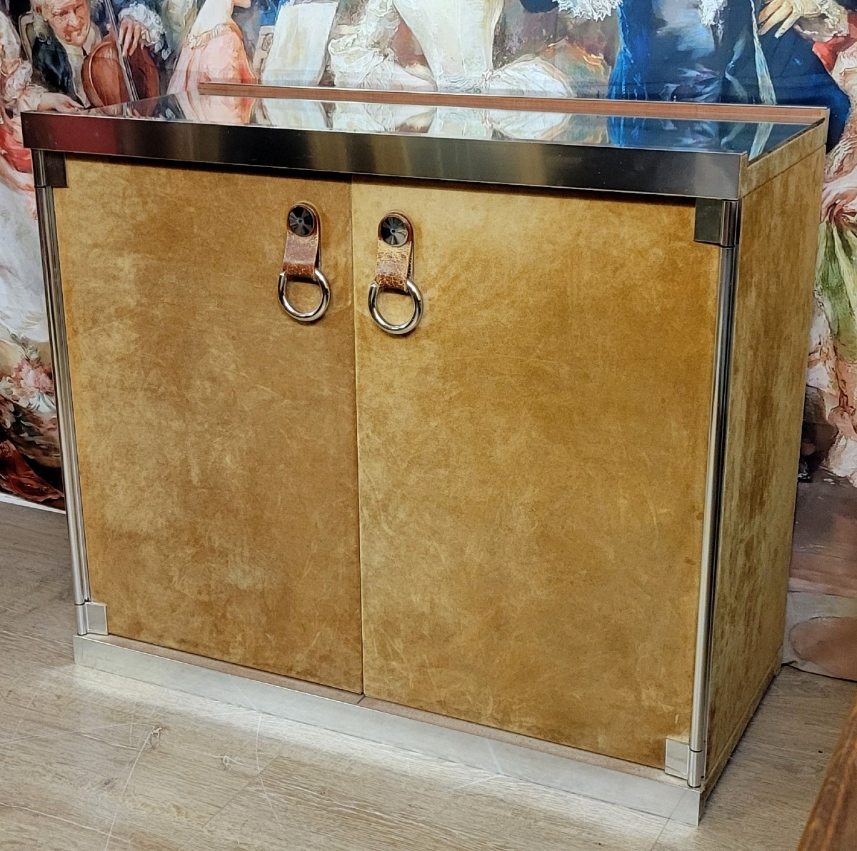Guido Faleschini (20th Century) - Mariani Edition For Hermes Two-door Cabinet 1970'  