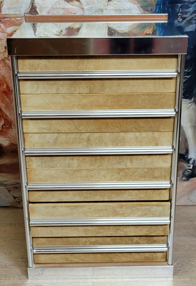 Guido Faleschini (20th Century) - Mariani Edition For Hermes Drawer Unit 1970' -photo-1