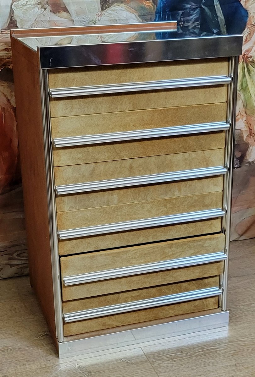 Guido Faleschini (20th Century) - Mariani Edition For Hermes Drawer Unit 1970' -photo-2