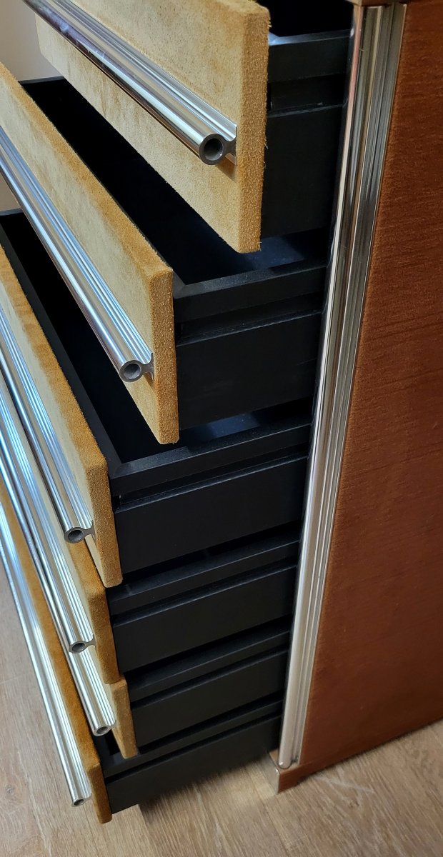 Guido Faleschini (20th Century) - Mariani Edition For Hermes Drawer Unit 1970' -photo-4