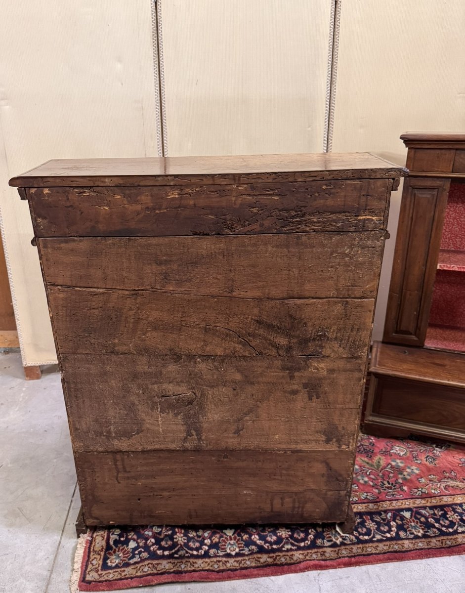 Rare Paire De Prie Dieu Italiens Région Lombardie époque XVIIeme -photo-8