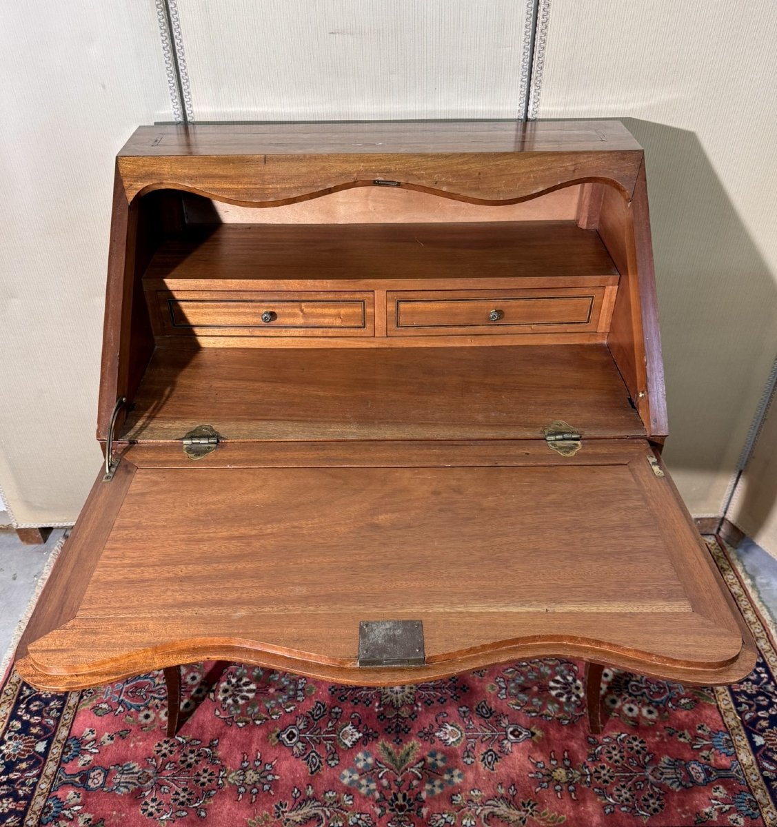 Louis XV Style Sloping Desk In Marquetry-photo-3