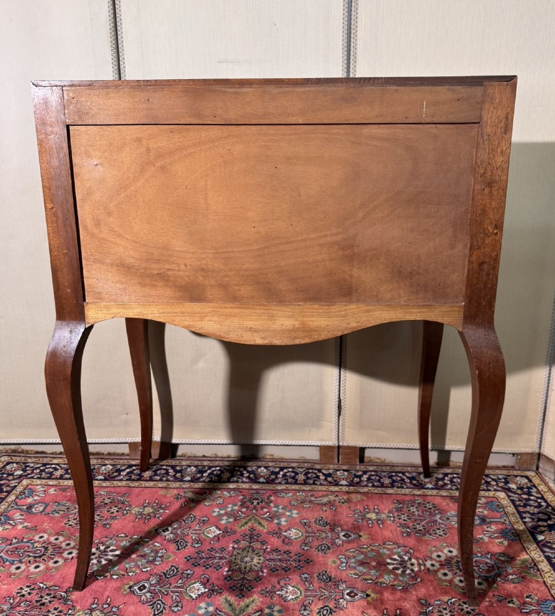 Louis XV Style Sloping Desk In Marquetry-photo-8