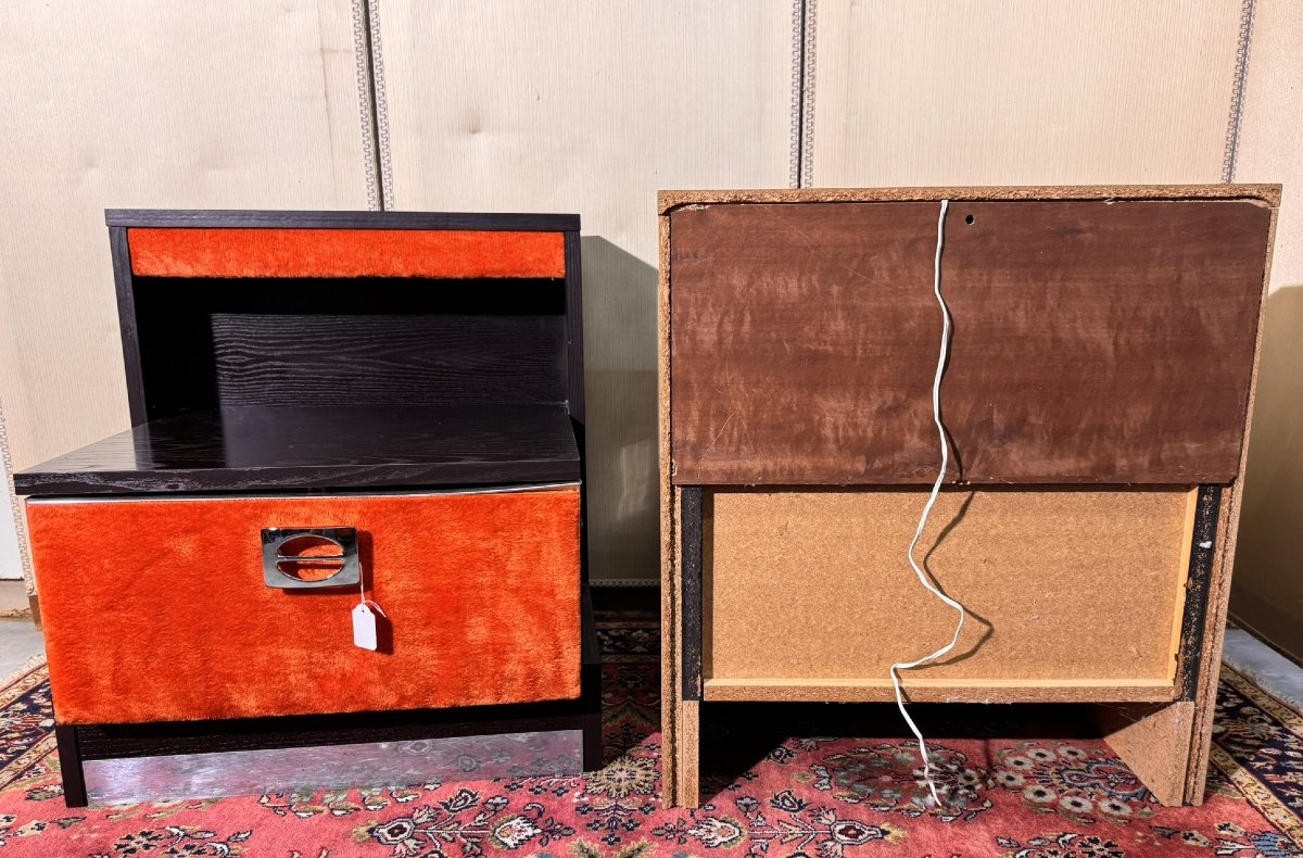 paire de chevets vintage 70'-photo-5