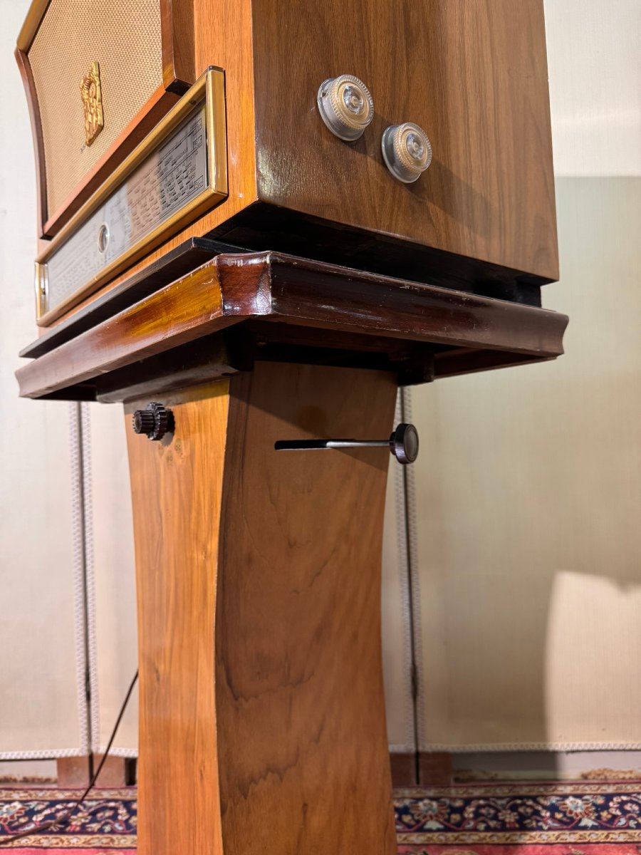 Rare radio la voix de son Maitre avec colonne amplificateur-photo-4