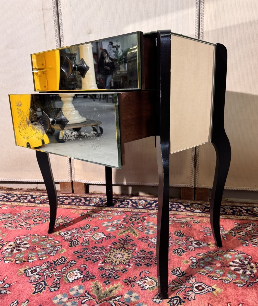 chevet miroir époque Art Déco-photo-4
