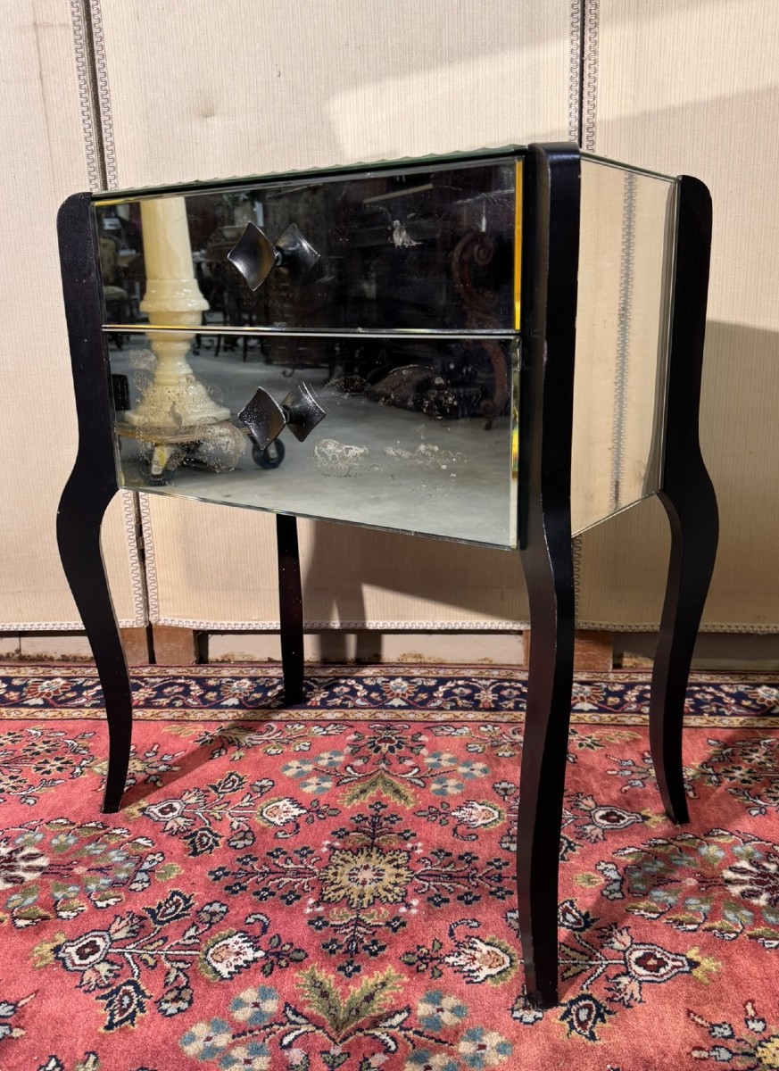 chevet miroir époque Art Déco