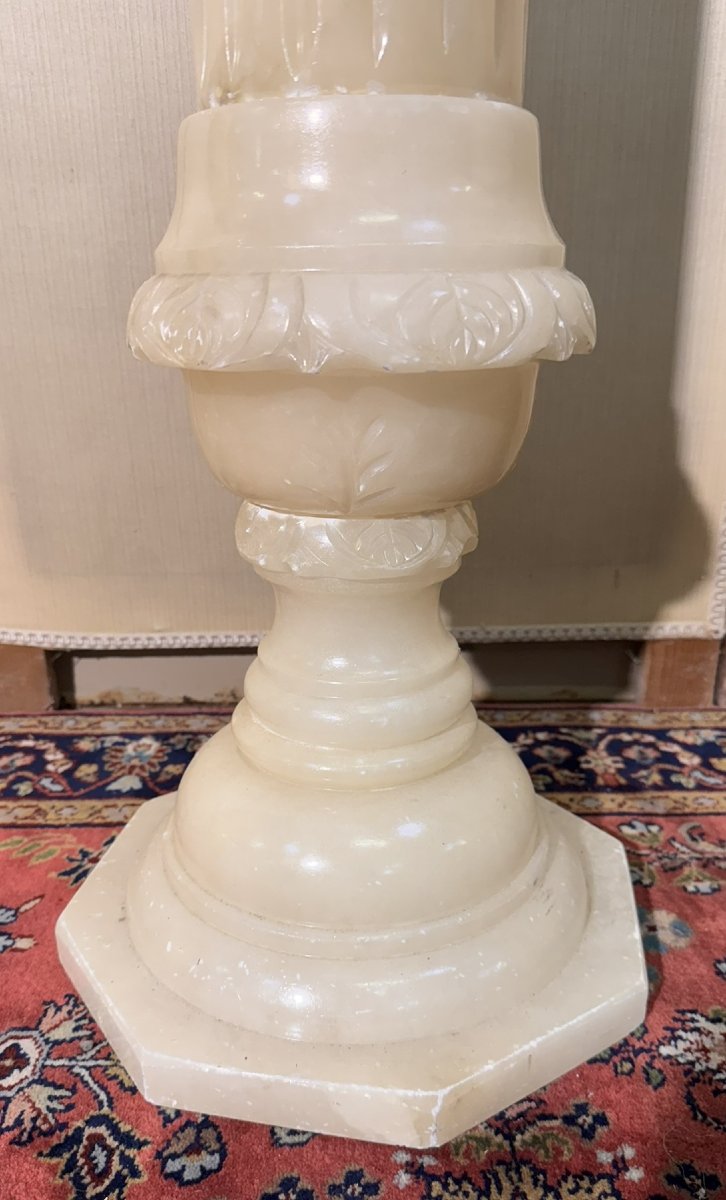 Large Alabaster Column-photo-3
