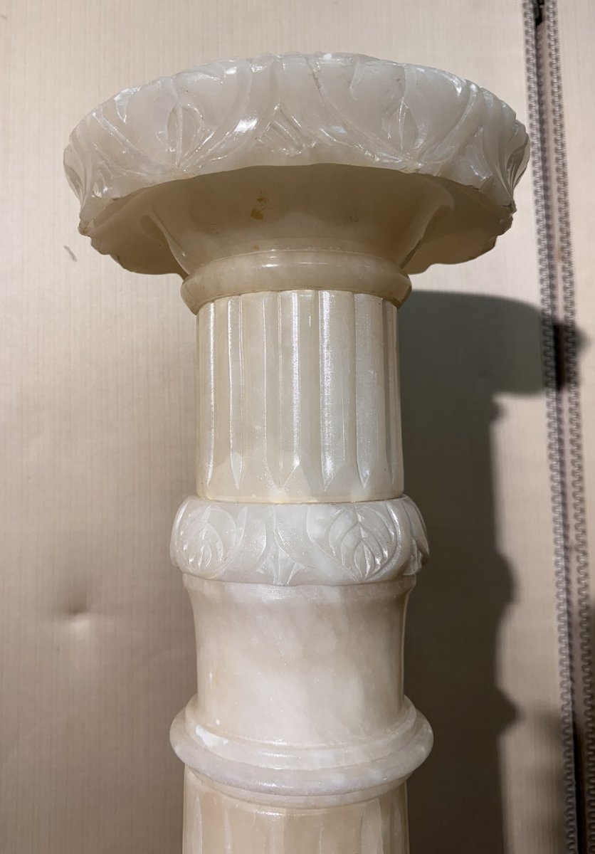 Large Alabaster Column-photo-4