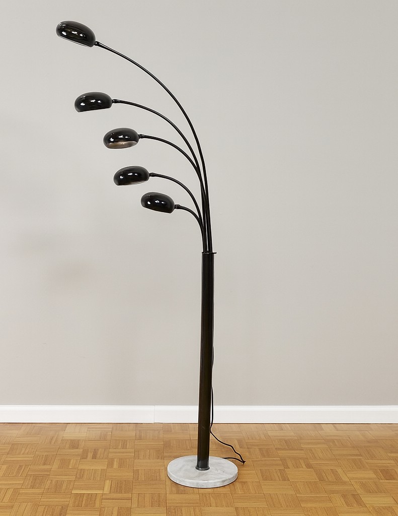 Lampadaire Design des années 1990 en métal