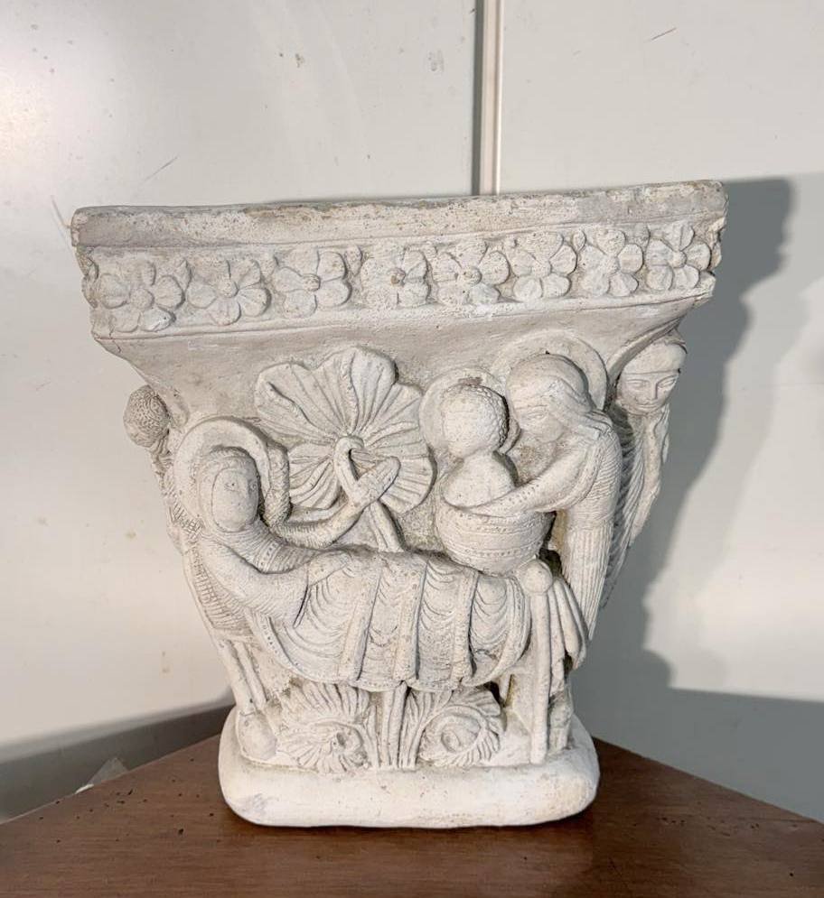 Capital In Reconstructed Stone-photo-1