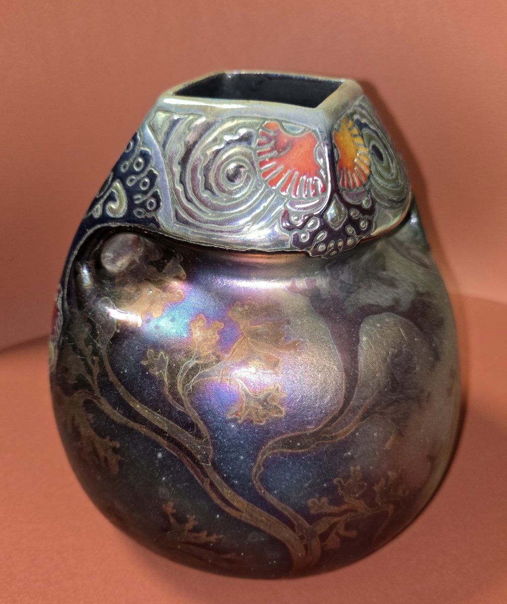 MONTIÈRES : Vase en céramique -photo-3