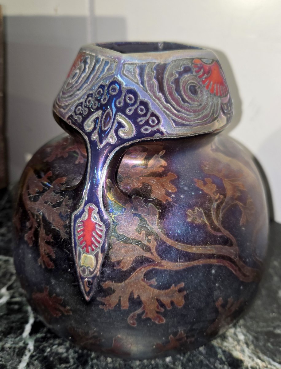 MONTIÈRES : Vase en céramique -photo-4