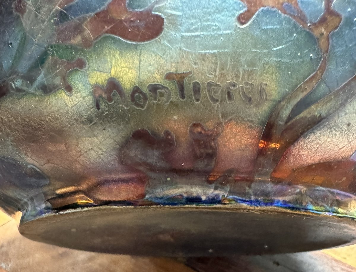 MONTIÈRES : Vase en céramique -photo-8