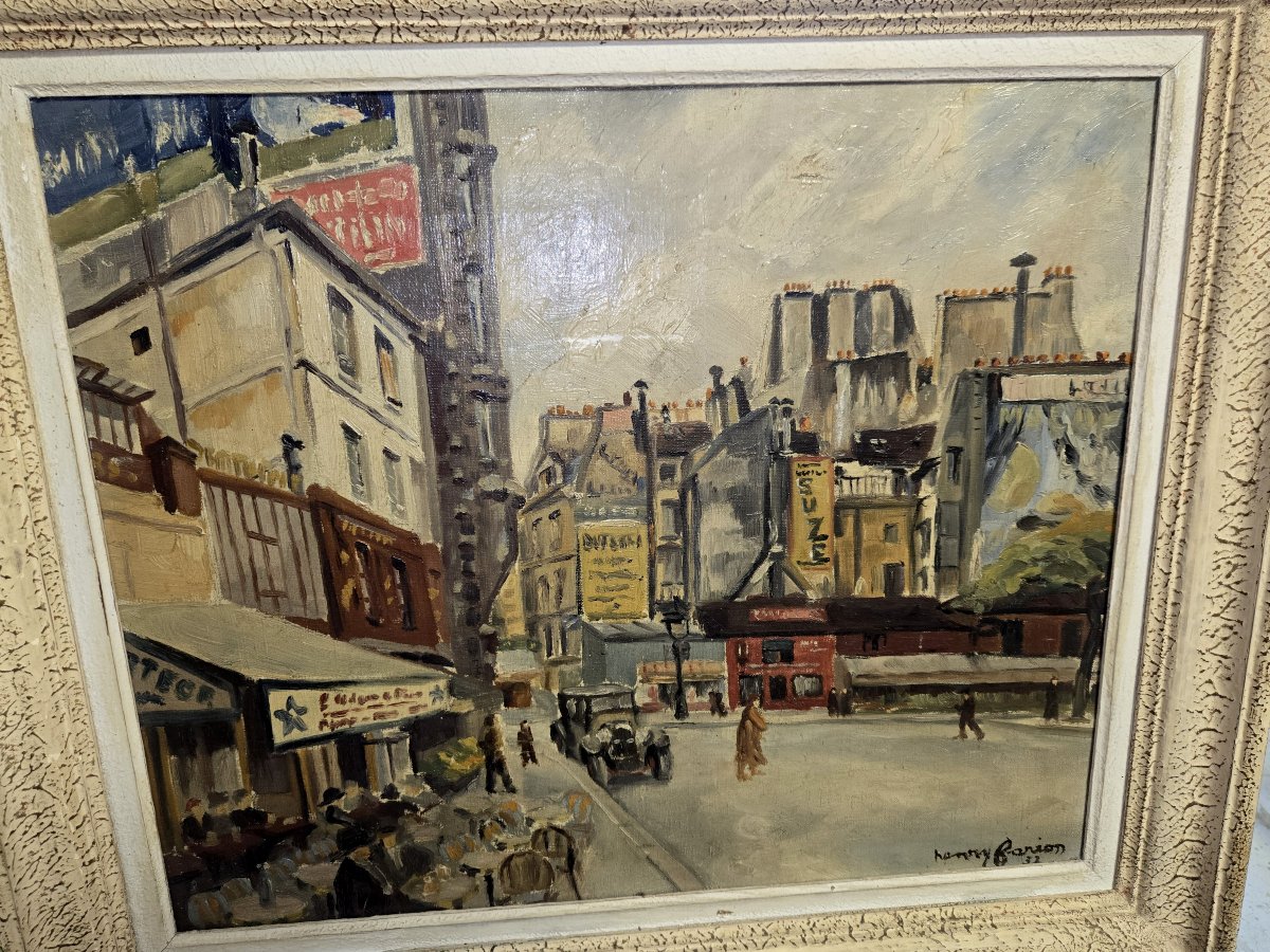 Henri Farion 1932: View Of Paris -photo-5