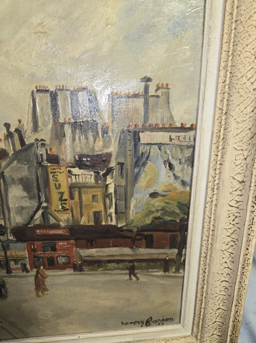 Henri Farion 1932: View Of Paris -photo-7