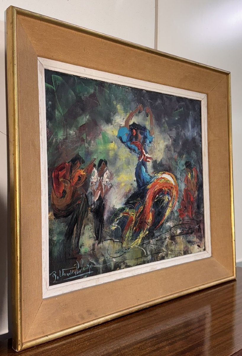 Oil Painting On Canvas: Gypsies -photo-4