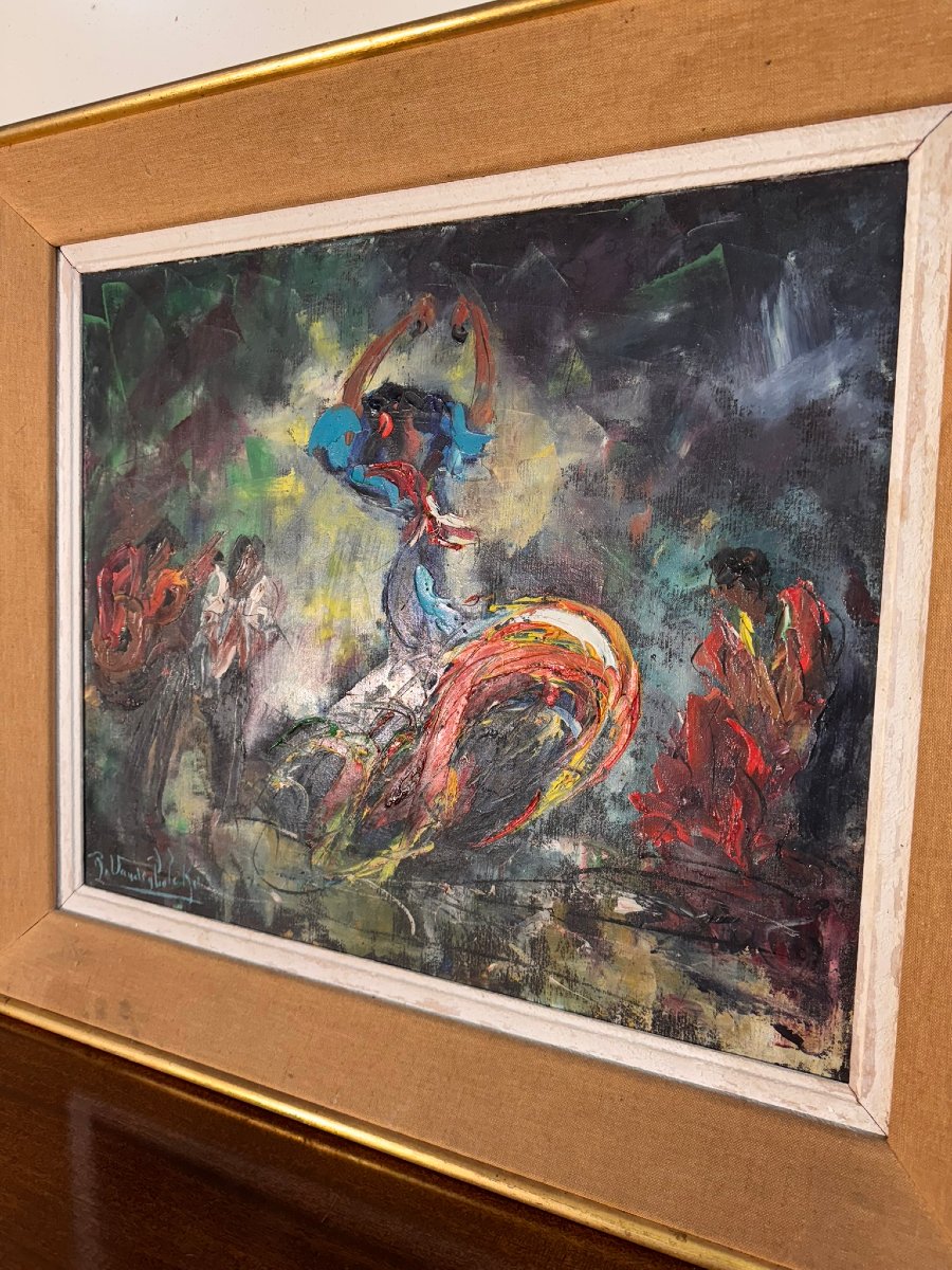 Oil Painting On Canvas: Gypsies -photo-5