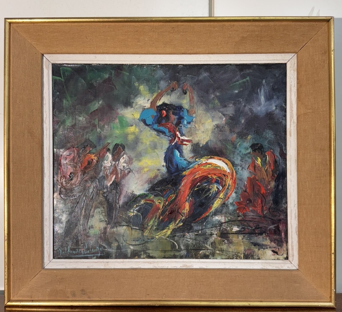 Oil Painting On Canvas: Gypsies 