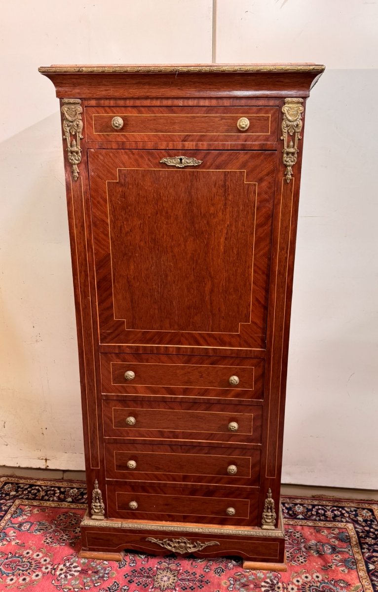 Napoleon III Style Lady's Secretary -photo-2