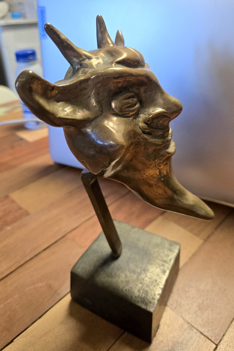 Bronze Satyr Head-photo-5