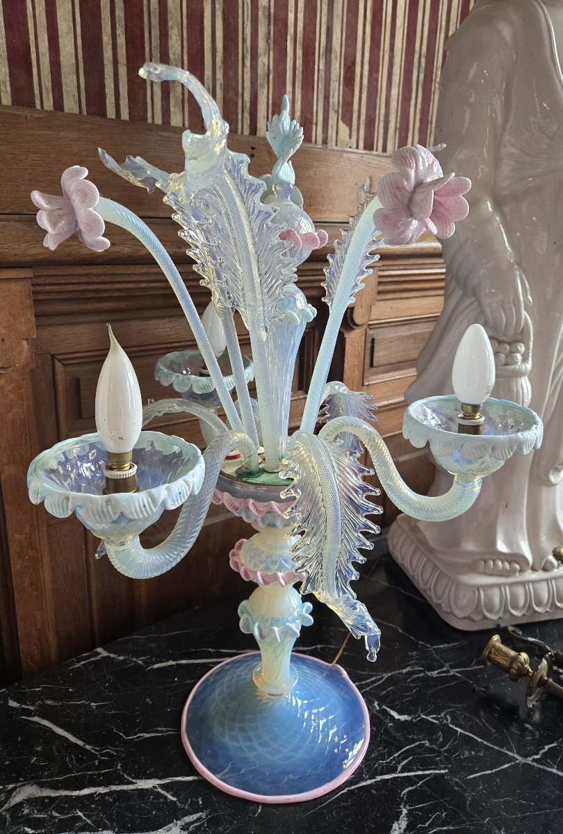 Large Murano Glass Girandole-photo-2