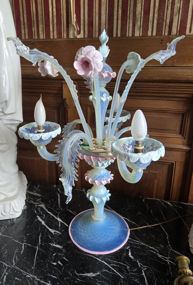 Large Murano Glass Girandole-photo-3