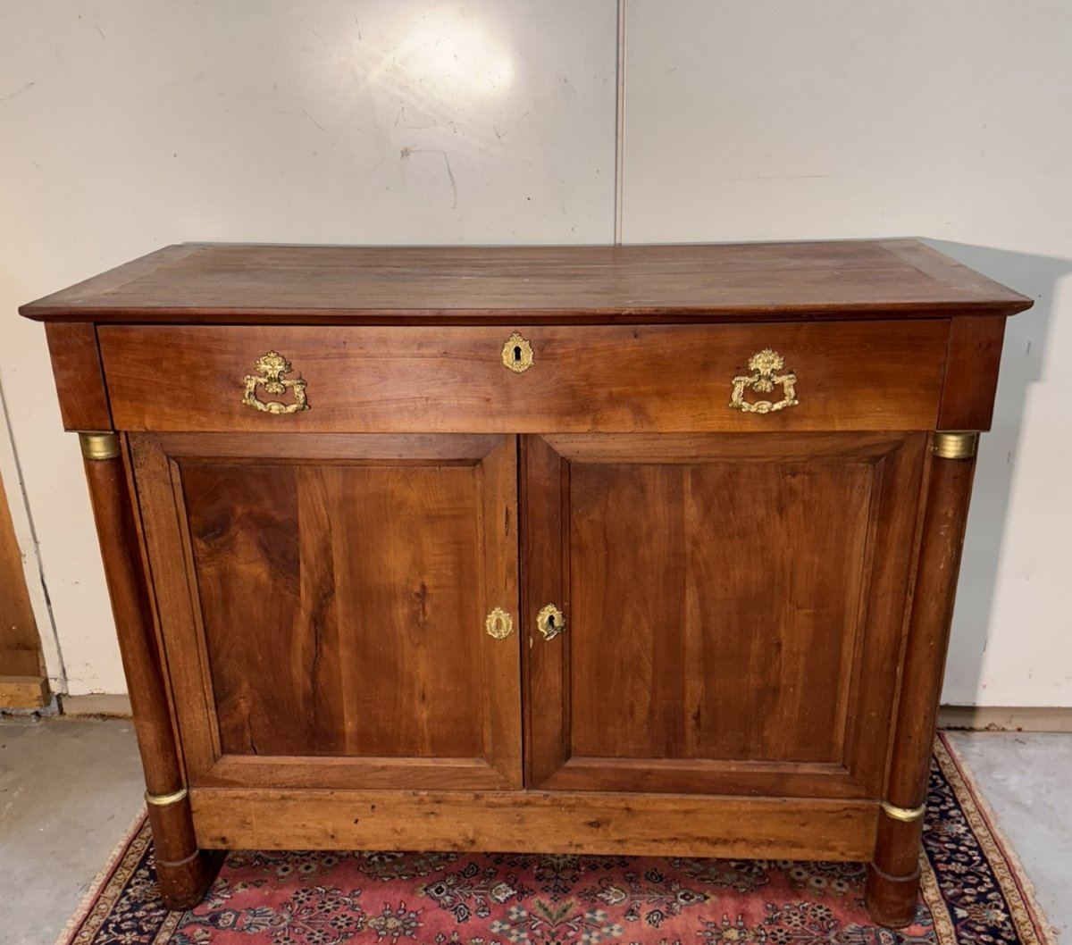 Empire Period Walnut Sideboard -photo-1