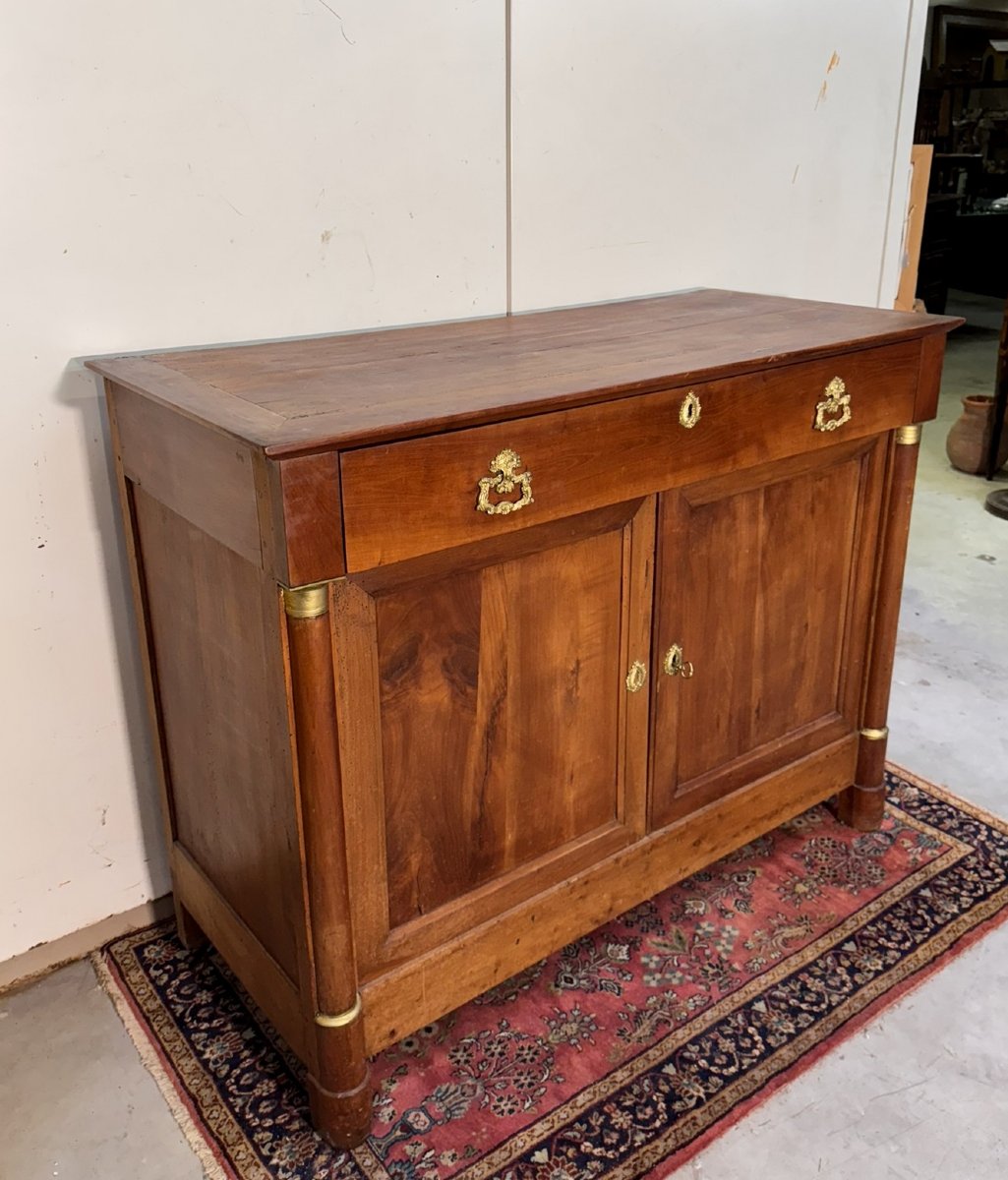 Empire Period Walnut Sideboard -photo-3