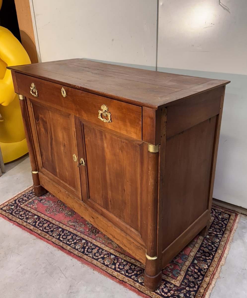 Empire Period Walnut Sideboard -photo-5