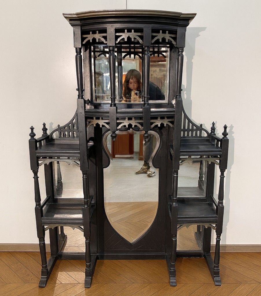 Large Shelf Or Bibus In Lacquered Wood