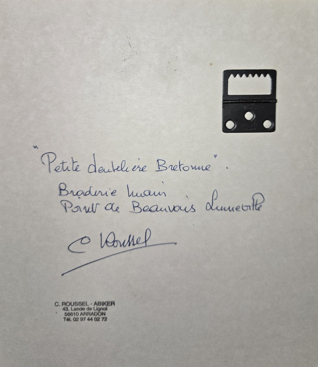 Claude Roussel : broderie au fil de soie-photo-5