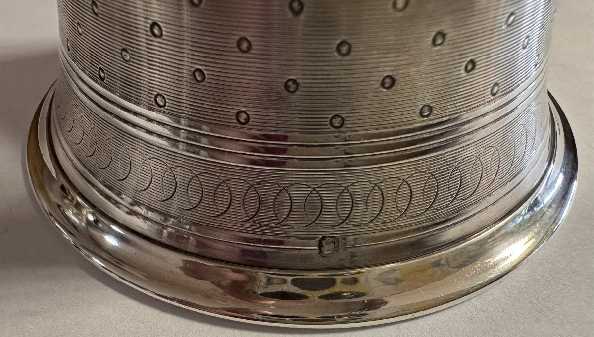 Monogrammed Solid Silver Chalice-photo-8