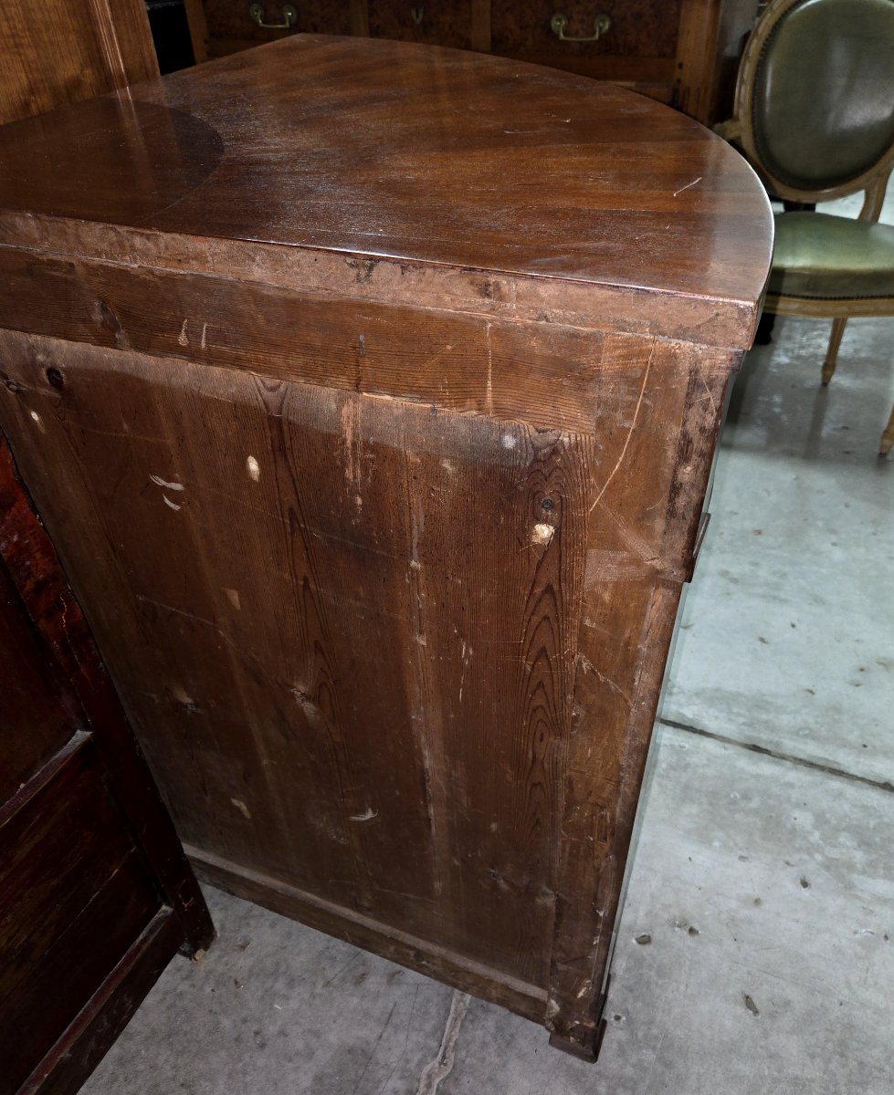 Napoleon III Period Mahogany Corner Cabinet-photo-5