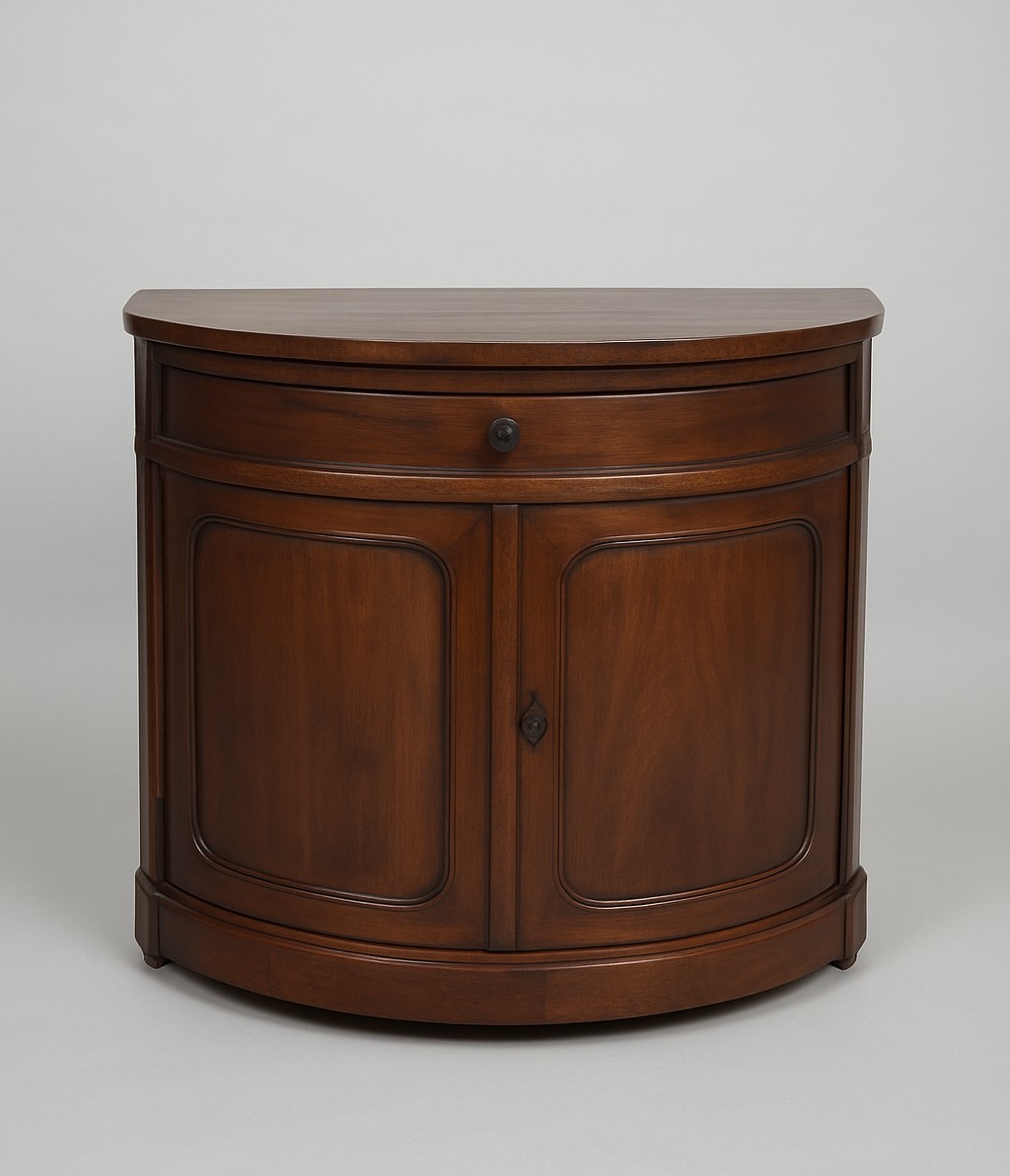 Napoleon III Period Mahogany Corner Cabinet