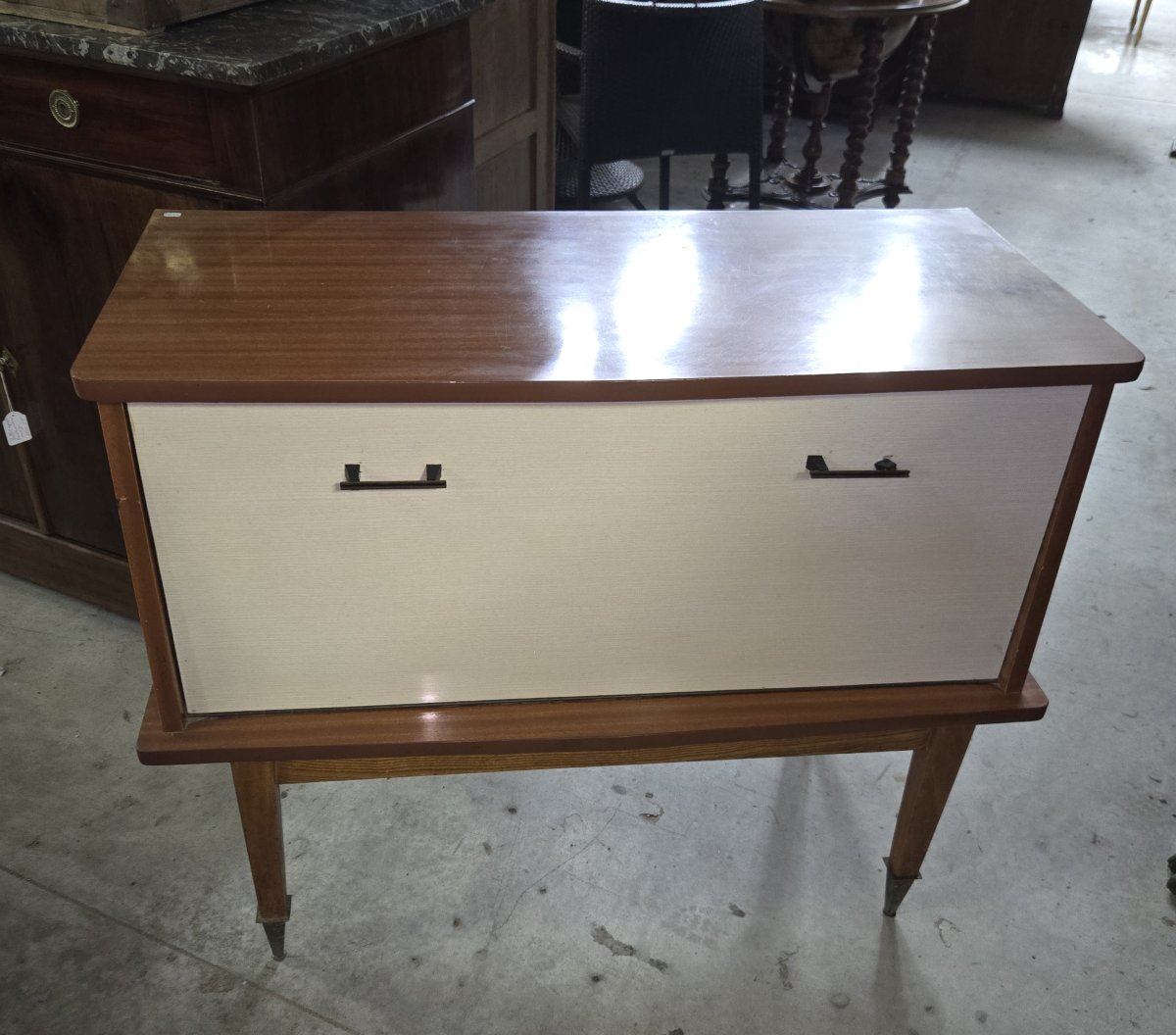 Meuble Bar vintage de style Mid-Century des années 1950–60-photo-1